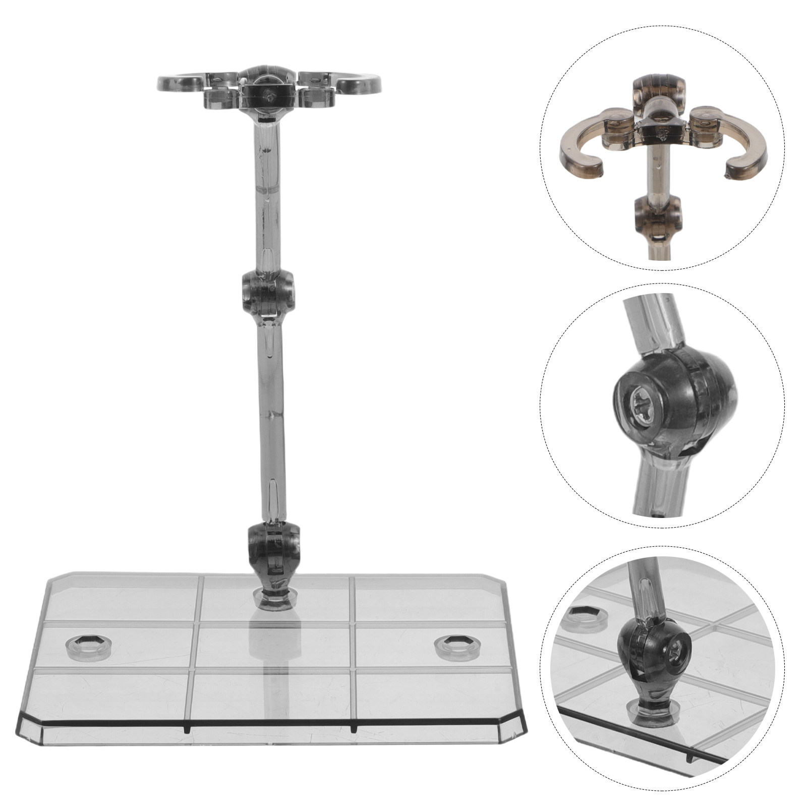 Action Figure Stand - 8-teiliger Actionfiguren-Displayständer, vielseitige Stützbasis, stabiler Posenhalter