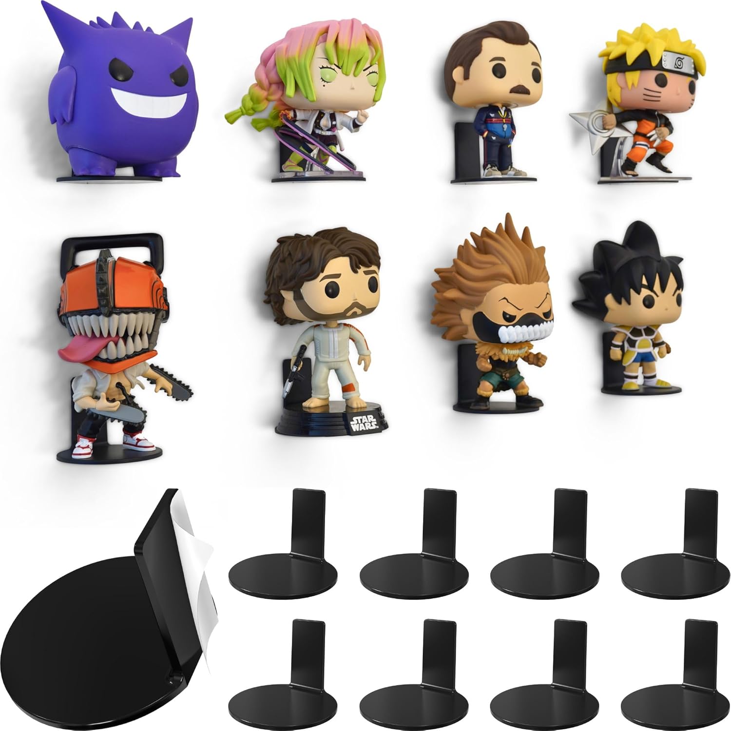 Pop Display Shelf - Klebendes Display-Regal für Funko Pop-Boxen Saubere