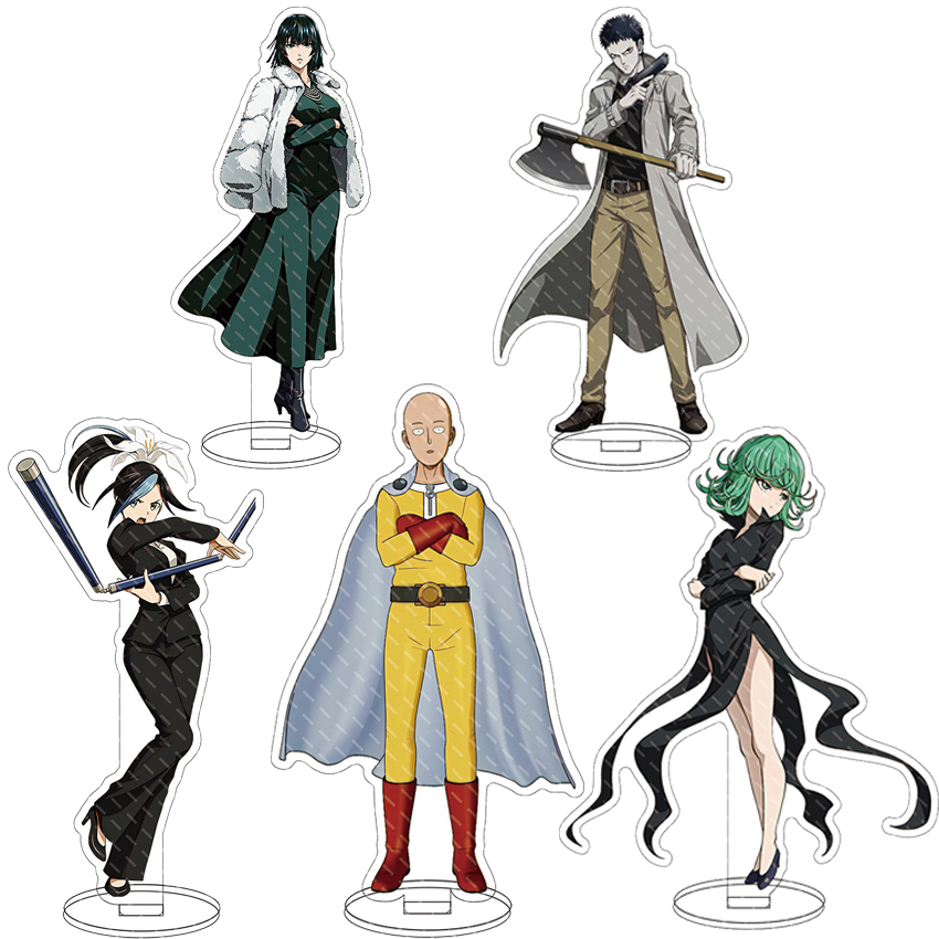 Figma Stand Set - 16CM Anime Acryl-Ständer One-Punch Man Saitama