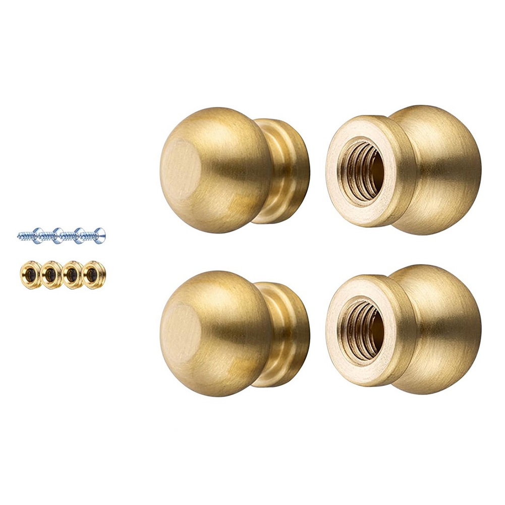 Messing-Bretterfüße-Set mit 4  – Display Risers Set Bewertung und Preis