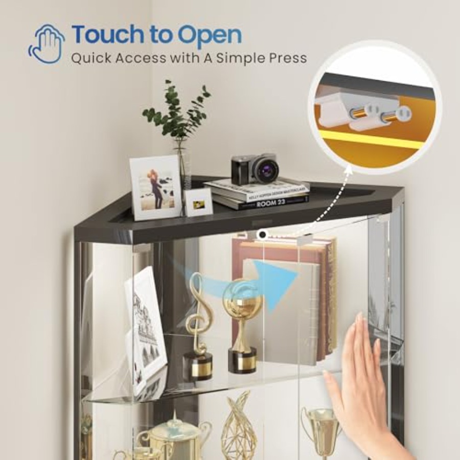 Eckvitrine mit RGB-Beleuchtung – Display Case Acrylic Bewertung und Preis