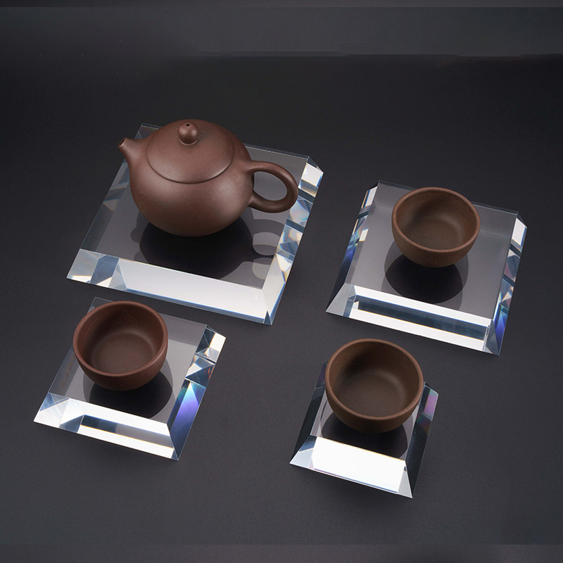 Klarer Acryl-Trapezblock mit s – Display Risers Set Bewertung und Preis