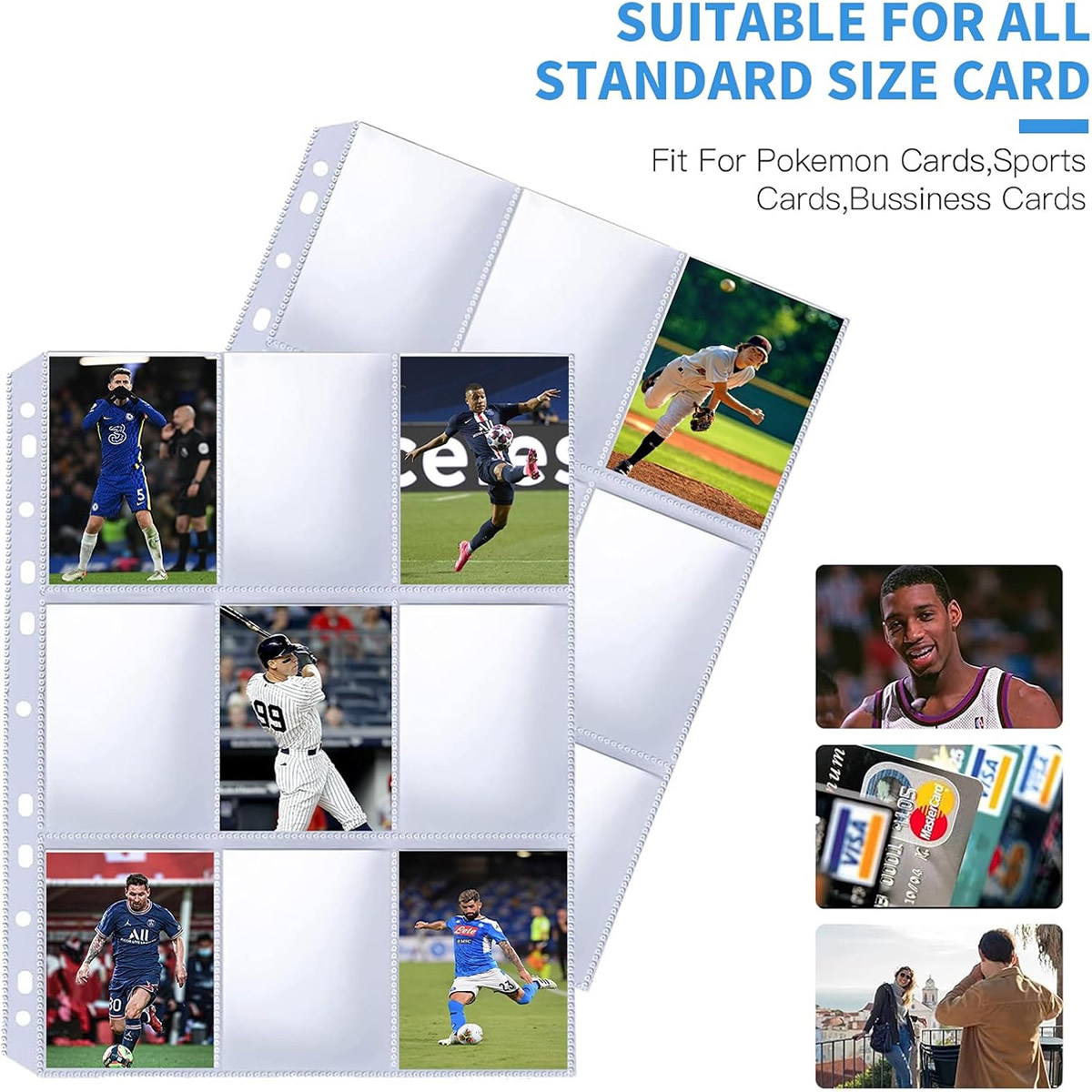 50er-Pack 9-Taschen-Kartenhüll – Trading Card Binder Bewertung und Preis