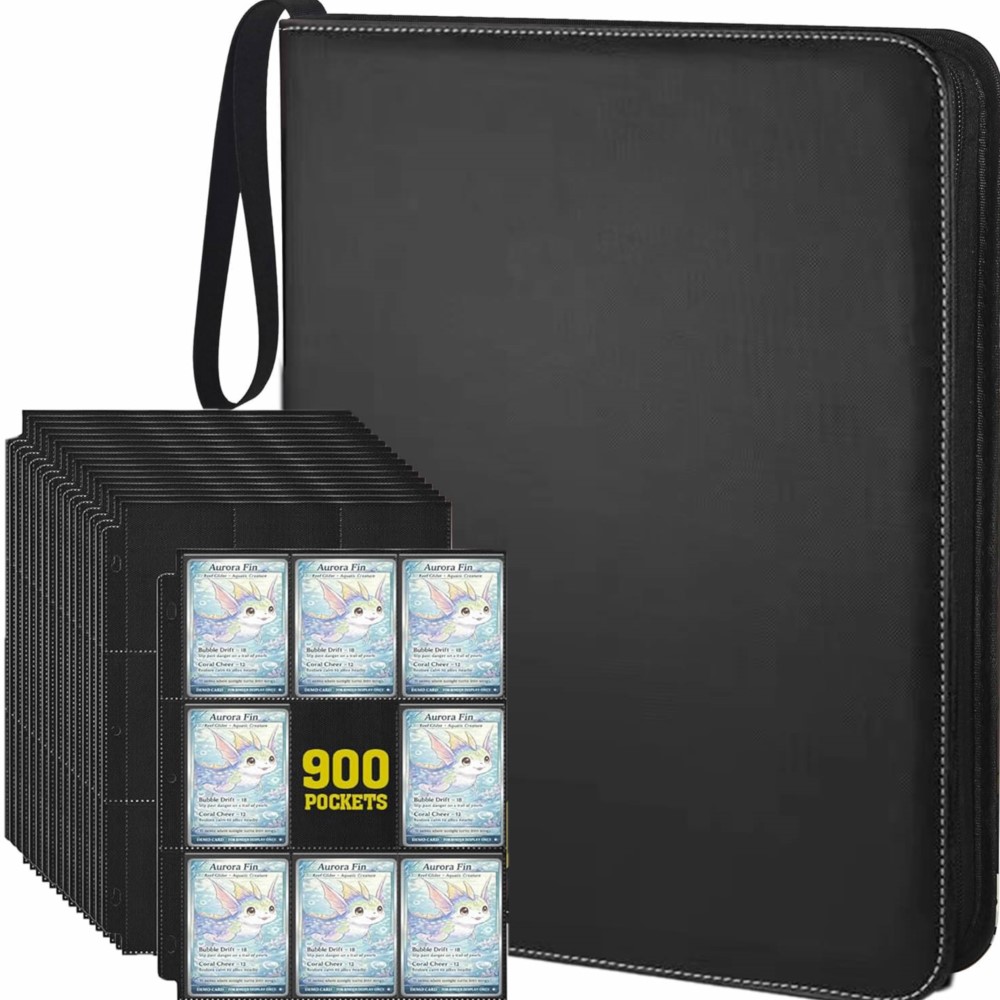 900-Fächer-Kartenalbum mit 50  – Trading Card Binder Bewertung und Preis